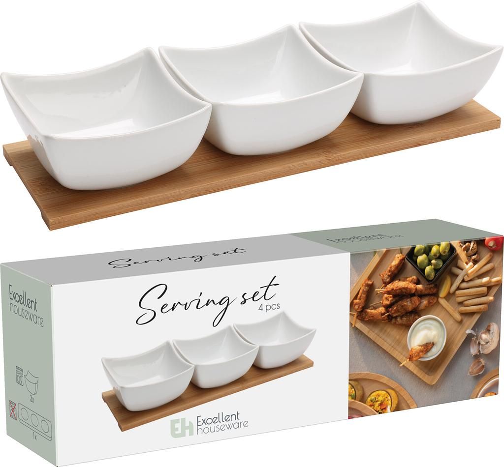 Excellent service de table 4 pièces.