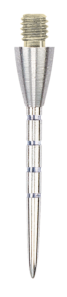 Pointe de rechange en titane Unicorn Dart Sigma Zero D &ndash; Nervur&eacute;e