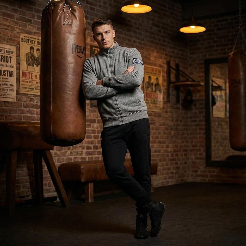 Everlast Sweatshirt Jacke mit Reissverschluss