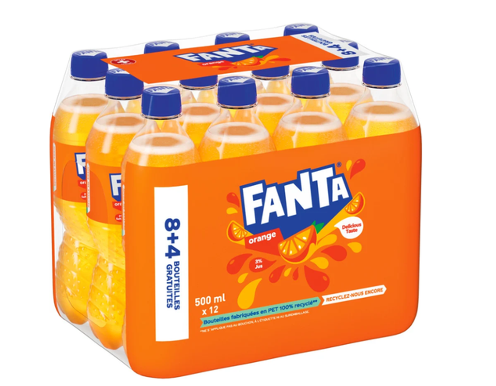 Fanta Fanta Orange Vorratspackung 12 x 50 cl