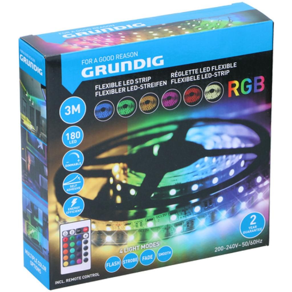 Grundig Flexibler LED-Leuchtstreifen