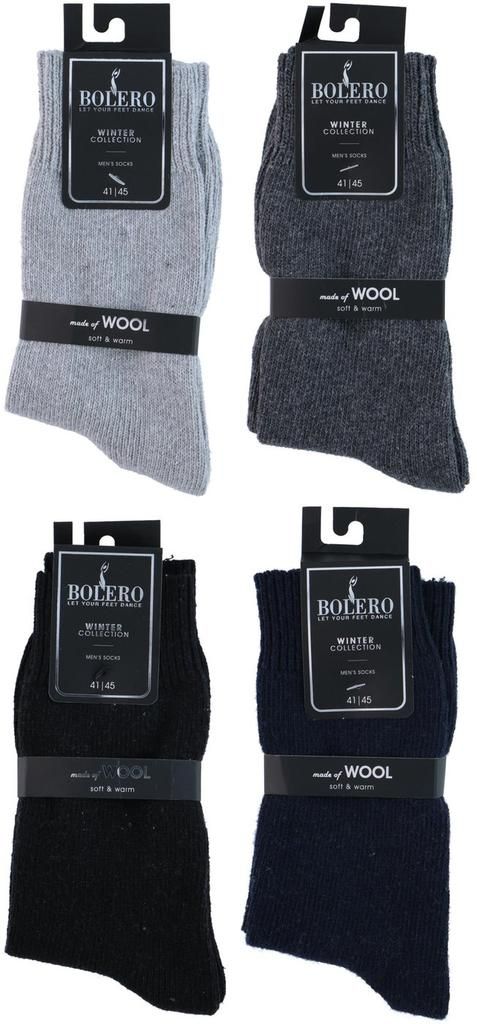Bolero Herren Wollsocken